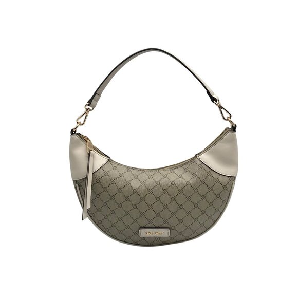 Nine West Handbags - Nine West Beige Logo Milk Byron Hobo Bag